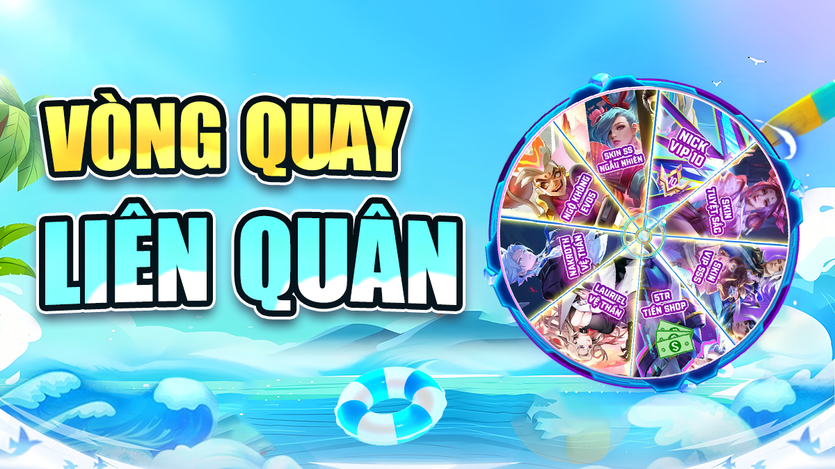 Vòng Quay May Mắn  ( 100% Trắng Thông Tin )